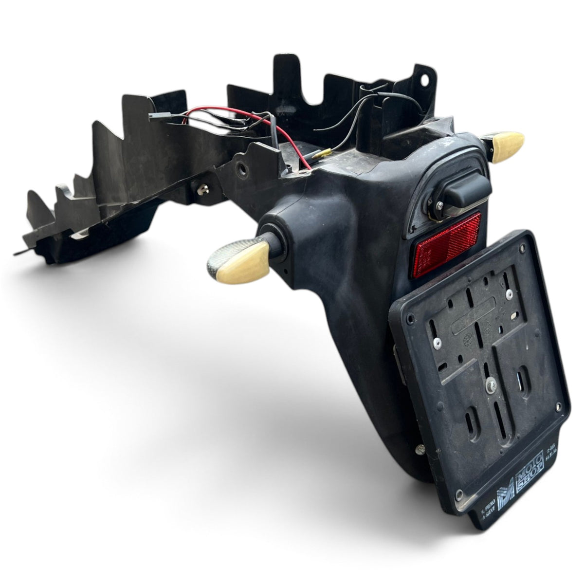 PORTATARGA COMPLETO VANO BATTERIA ORIGINALE suzuki sv 650 1999 - 2002
