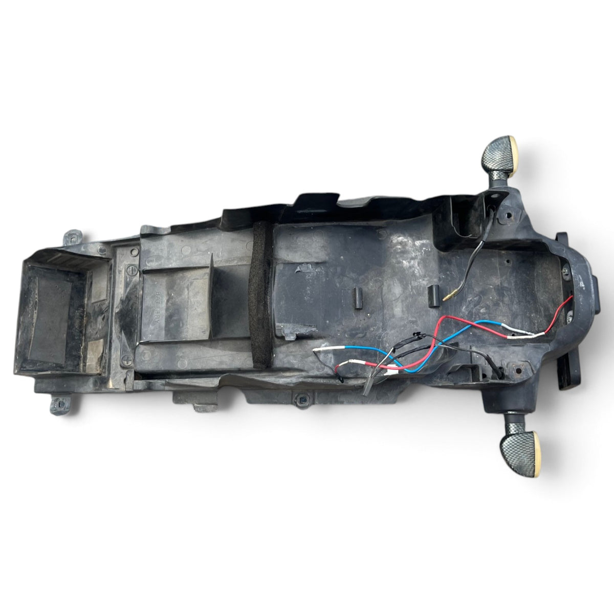 PORTATARGA COMPLETO VANO BATTERIA ORIGINALE suzuki sv 650 1999 - 2002